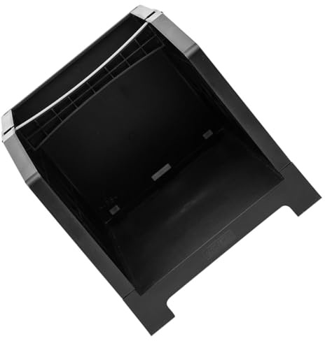 Lurrose Portaetiquetas Térmico Multifuncional de Plástico Resistente para Etiquetas de Envío y Rollos, Soporte Compacto para Impresora Dispensador de Rollos de Etiquetas, Accesorio