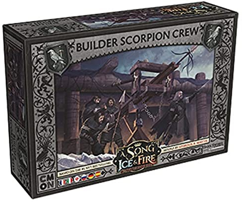 Asmodee | CMON | A Song of Ice & Fire – Skorpion–Mannschaft der Baumeister | Erweiterung | Tabletop | 2 Spieler | Ab 14+ Jahren | 45+ Minuten | Deutsch | Mehrsprachig