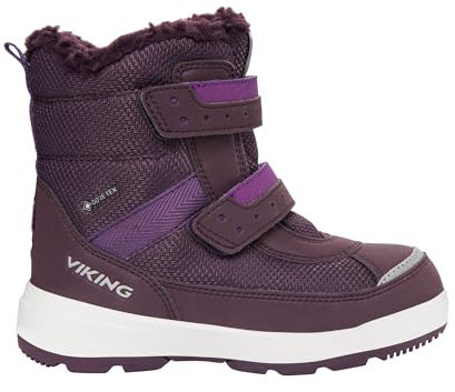 Viking Unisex Kinder Play Reflex Warm Gtx 2v Snow Boot, Grape Purple, 27 EU Weit