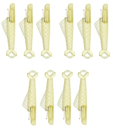 KGDUYC Enhebrador de agujas para máquina de coser con boca de pez mejorado de 10 piezas, enhebrador de agujas para máquina de coser, enhebrador de agujas para máquina de coser de alta velocidad