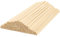 saerryor 200 Pcs Wooden Dowels, Wooden Sticks, Natural Wood Dowel Wood Sticks Pins Rods for Crafts Model DIY Making(200x4mm)