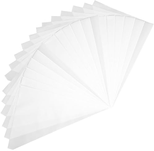 RUNROTOO 100pcs 16-inch Tile Grout Masonry Bag with Sturdy Tip, Cement Sealer Applicator Tool for Exterior Wall Brick Pointing and Patio Slab Grouting