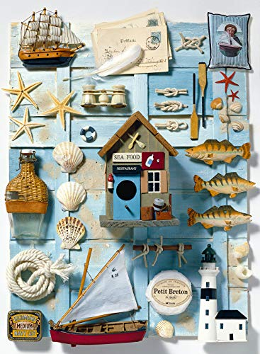 Ravensburger Puzzle 16588 - Maritimes Flair - 500 Teile Puzzle für Erwachsene und Kinder ab 12 Jahren