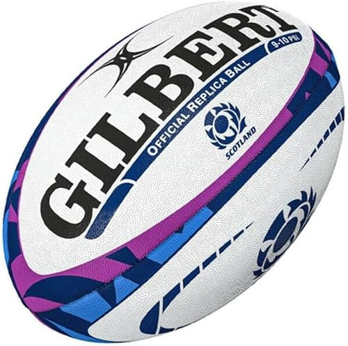 Gilbert- Balon Rugby Réplica de Escocia, Talla 5