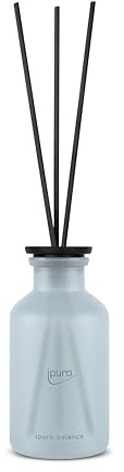 ipuro - Classic Raumduft Balance - 240ml | Raumerfrischer mit maritimen Noten, Orange & Bergamotte, Wasserlilie & weißem Tee - Duft | Diffuser mit Stäbchen | Erfrischender Lufterfrischer Wohnung