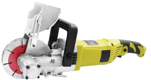Rozadora de Pared con Extractor de Polvo 4KW 5 Cuchillas for Suelos y Mármol Ladrillo