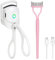 URAQT Heated Eyelash Curler, Electric Eyelash Curlers, Rechargeable Eye Lash Curler with Eyelash Comb, 2 Heating Modes Quick Curling Eye Lashes, Portable Eye Treatment Makeup Kit for Women Girls