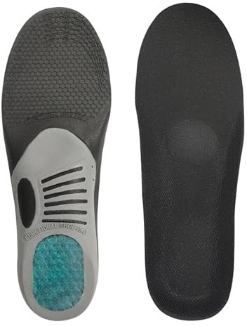 Plantilla de corrección de arco, plantillas ortopédicas con soporte de arco, alivia el dolor de pies planos, fascitis plantar, dolor de talón, botas de zapatos, plantillas cómodas L