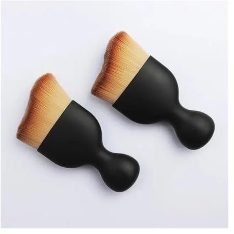 Voiture Intérieur Brosse Douce De Balayage De La Poussière Intérieure De Voiture, Outil De Lavage De Voiture, Espace Du Clavier, Brosse De Nettoyage Tendance, 2 Pièces Voiture L'intérieur(2pcs)