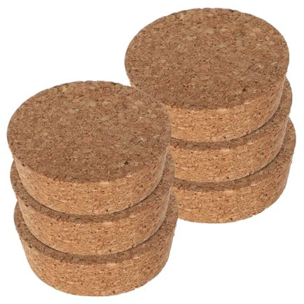 ibasenice 6piezas Corchos De Jarrones Tapas De Corcho para De Vidrio Reemplazos para Macetas De Cultivo Hidropónico para Plantas Jarrones De Vidrio y Terrarios
