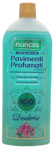 Detergente Neutro Igienizzante, Pavimenti Profumati, Profumo a Lunga Durata, Senza Risciacquo, Disponibile in Varie Profumazioni (1 Unità, Desiderio)