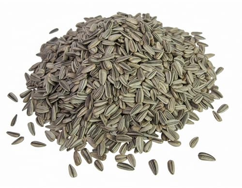 25kg Sonnenblumenkerne Gestreifte Vogelfutter Ganzjahresvogelfutter Vögel 25 kg Futter für Wildvögel, Ganzjahresfutter, ideales Winterfutter