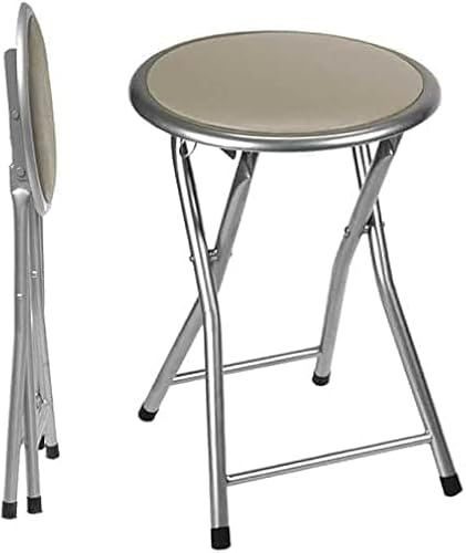 MAURY'S IL NUMERO UNO DEL RISPARMIO Set Sgabelli Pieghevoli - con Seduta Imbottita, Con o Senza Schienale, Struttura in Metallo, Pieghevole, Sistema di Sicurezza, Salvaspazio, Colori Assortiti