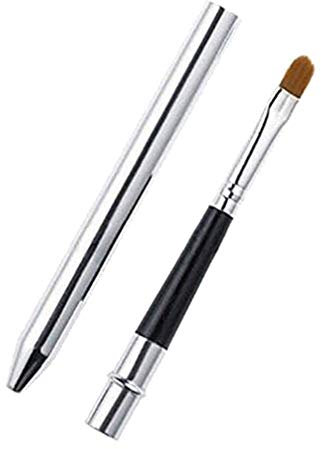 N-K 1 outil professionnel pour le maquillage des lèvres, portable, rétractable, brillant, pinceau à lèvres, accessoires pratiques et populaires.