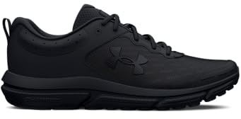 Under Armour Men's Charged Assert 10 Shoes, (002) Black/Black/Black, 11.5