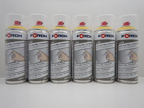 RAPSGELB GELB RAL 1021 LACK LACKSPRAY SPRAY SPRAYDOSE 400ML (6)