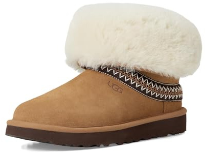 UGG Classic Short Crescent - Stivali alla moda, CHESTNUT,