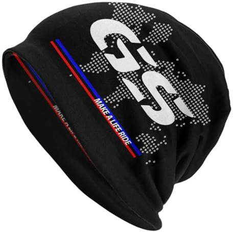 Generico Cappello da Bicicletta Personalizzata GS Avventura da Motocicletta, Berretto Unisex Cappello da Maglia Invernale Homme Cappelli da Maglia Motorrad Skullies da Motociclista Outdoor