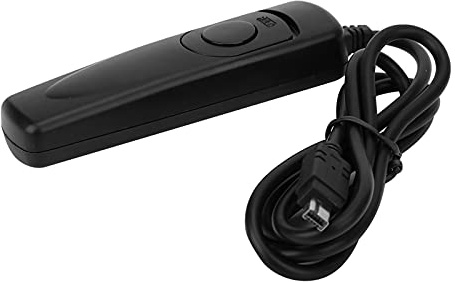 ZAICOLER MC-DC2 SLR Fjärrutlösare Avtryckare med Hållbar Design för Nikons Kameror Lätt och Lätt Att Använda 90 Cm Lång Svart