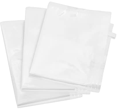 WENKO Vakuum Beutel Set Transparent, 6-teilig mit Staubsaugeranschluss Transparent