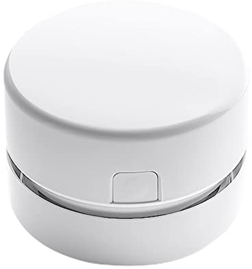AAKOMA Spazzatrice Desktop Spazzatrice Polvere Desktop Ricaricabile 1200 mAh Spazzatrice Desktop Rotante 360 ° Spazzatrice Da Tavolo Senza Fili Durevole Aspirapolvere per Ho