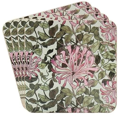 Lesser Pavey Juego de 4 Bajoplatos de Mesa Individuales con diseños británicos, para Todo Tipo de cocinas, Juego de 4 Unidades