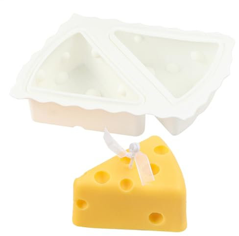 Stampo per formaggio in resina – stampi in silicone per , stampi triangolari per torte | di candela a di formaggio nuovo stampo per sapone per candele, formaggio per cuocere dolci,
