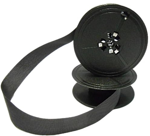 Farbbandfabrik Original-Farbband - schwarz-Kompatibel mit Hermes Media 3- Gr.5 -