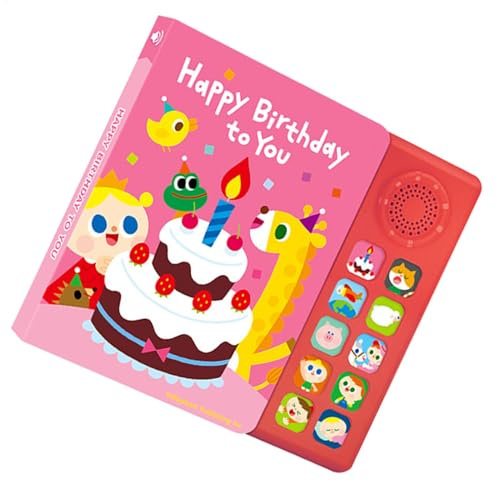 Libro de música para niños, rimas Infantiles, Aprendizaje Musical, 10 Canciones Divertidas, Ilustraciones Atractivas, Interactivo, 23 x 21 x 3 cm, Ideal para la educación de la Infancia