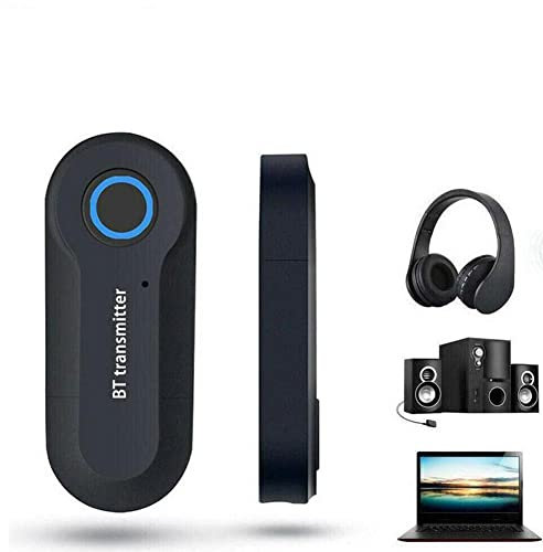 Trasmettitore Bluetooth, trasmettitore USB stereo portatile wireless, ricevitore Bluetooth 4.0 senza fili per dispositivi audio da 3,5 mm e connessioni RCA, per dispositivi audio, per TV, DVD