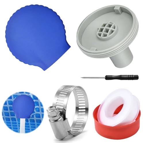 CHENBOOW Boquilla de Entrada para Piscina,Boquilla de Entrada 32mm,Accesorios para Piscina,Boquilla de Entrada para Piscina Giratoria,Accesorios Piscina,Repuestos Piscinas Desmontables