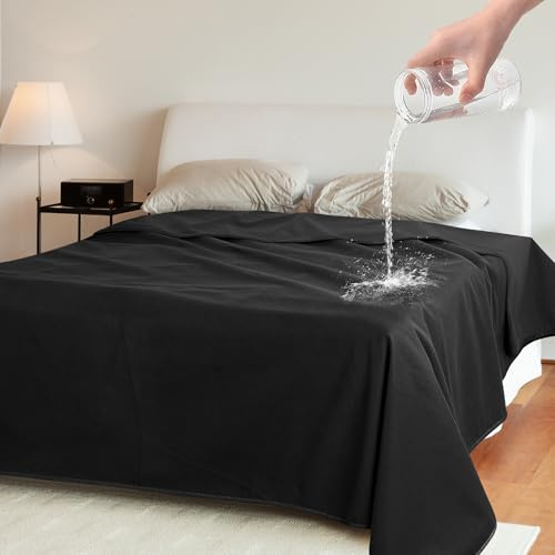 Catalonia Classy vattentät filt, hundfilt, tvättbar sofföverdrag, kärleksfilt, skyddsfilt, överkast, 152 x 127 cm