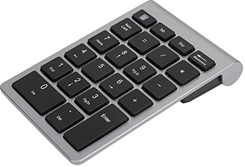 Keenso 22 Tasti Tastiera Numerica Tastiera USB e per il 7/8/10, Wireless a Basso Ritardo per la contabilità (#2)