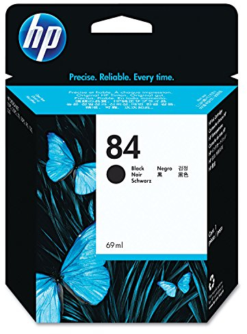 HP 84 Schwarz Original Tintenpatrone, 69 ml