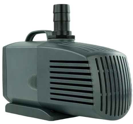 ECO Salz-Wasserpumpe – 4.000 L/H, 70 Watt, 10m Kabel, 3,1m Förderhöhe, Teichpumpe, Wasserspielpumpe | Tauchpumpe | Springbrunnen-Pumpe | KEQ4000F