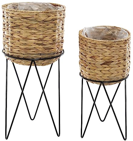 Atmosphera - Set de 2 pots Hya - métal