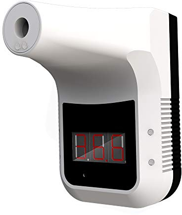 InnJoo Infrarot-Stirnthermometer berührungslos + robustes Klemmstativ