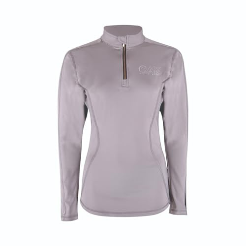 AK Dream Couche de Base d'équitation à Manches Longues Chemise Couche de Base à Manches Longues AKRS-6055-01 (FR/ES, Numérique, 34, Taille Normale, Taille Normale, 2XS, Gris Acier)