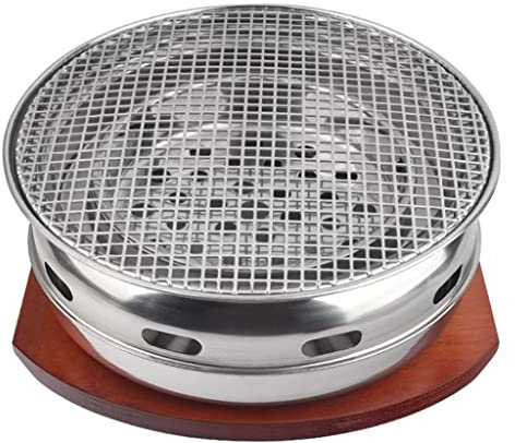 Holz-Kohle-Tischgrill, halb eingebettetes Design für japanische Küche, kommerzielle Nutzung erhöht den Komfort