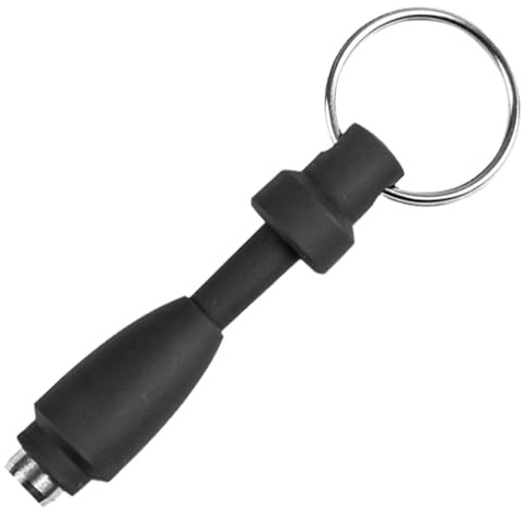 Alasum Porte-clés Poinçon à Cigares en Silicone et Acier Inoxydable Outil Portable pour Cigares Coupe Lisse et Facile à Utiliser