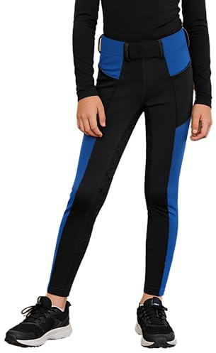 Pojke sportleggings barn flicka ridleggings sportleggings strumpor Cavalcade lättviktig jodhpurs ridning gymnastik
