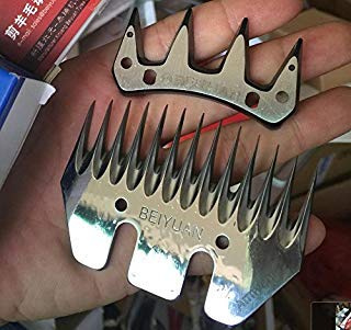 BEIYUAN Convex Comb Shears Scissors Clipper Sheep Goats Alpaca Farm Shears