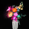 MENZAVA LED Light Set Compatible with LEGO 10342 Pretty Pink Flower Bouquet Botanical Collection Building Blocks Model - Model Set NOT Included