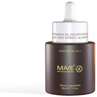 MAVE Skin Serum 2in1 – Hautpflege Serum & Toner mit Hyaluronsäure, Aloe Vera & Kräuterextrakten – Feuchtigkeit, Hautstraffung & Anti-Aging für alle Hauttypen(30ml)