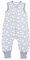 TupTam Baby Ganzjahresschlafsack mit Füßen - 2,5 TOG - OEKO-TEX - Unisex, Farbe: Wolken Grau, Größe: 116-122
