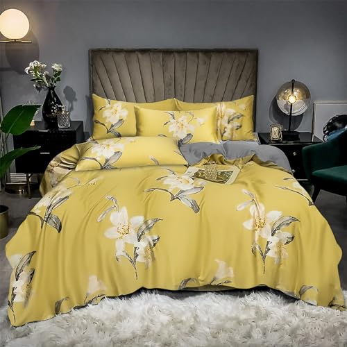 Pamposh King Size Duvet Cover Sets Premium Brushed Microfiber Duvet Cover King Size Ultrasoft Hypoallergenic Reversible Non Iron Luxury Bedding Set With Zipper Closure