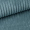 novely® PORTO - Polsterstoff in Breitcord-Optik - Ultraweicher Möbelstoff - Pflegeleichte Meterware 1 lfm Farbe: 26 Mint Blau