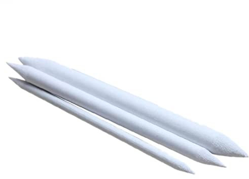 Onsinic 3 Stücke Mischen Stumpf Papier Tortillon Set Doppelt Beendete Bleistift Verschmutzte Schatten Zeichnung Stift Für DIY Skizze Malerei