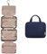 BAGSMART Kulturtasche Reise zum Aufhängen Kulturbeutel Damen für Makeup, Toilettenartikel (Blau)