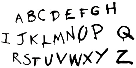 Lettre Autocollants Muraux Auto-adhésifs Alphabet Noir Décalcomanies De Chambre, Papier Peint Auto-adhésif, Autocollant Mural Décoratif, 50x90cm